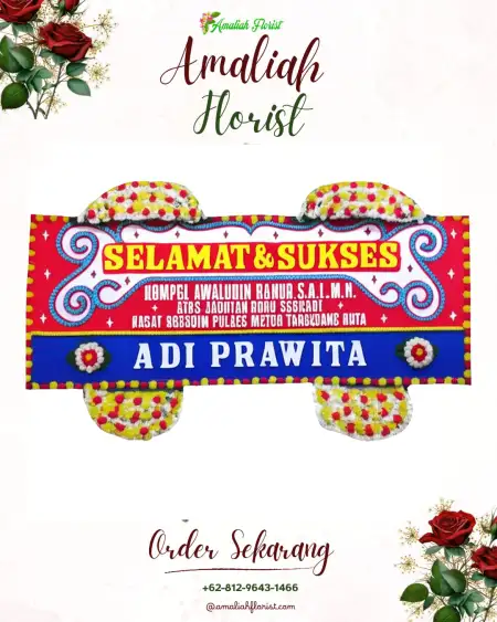 Papan Bunga Ucapan Selamat Bantarkuning